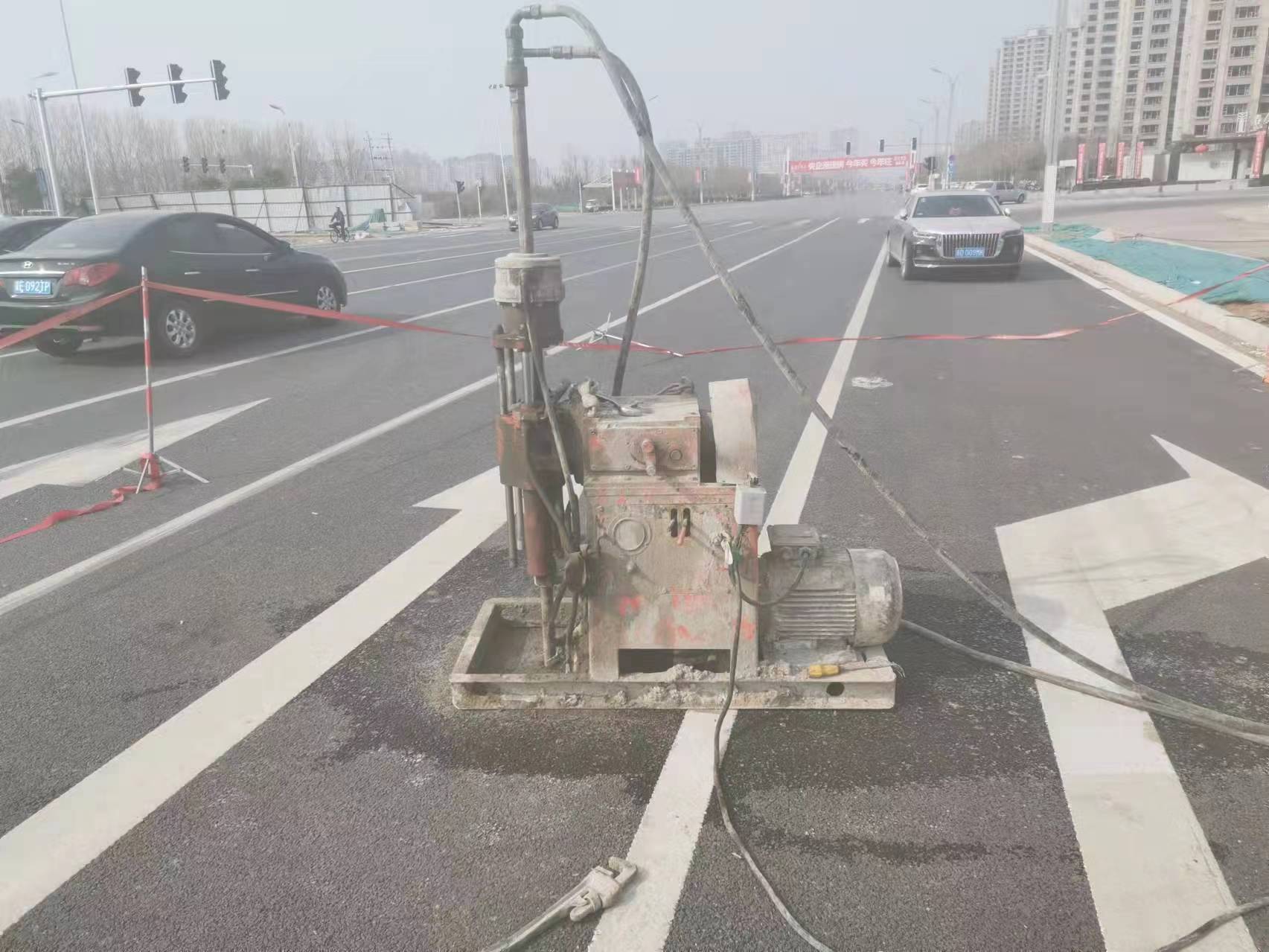 白马井镇路基沉降注浆灌浆